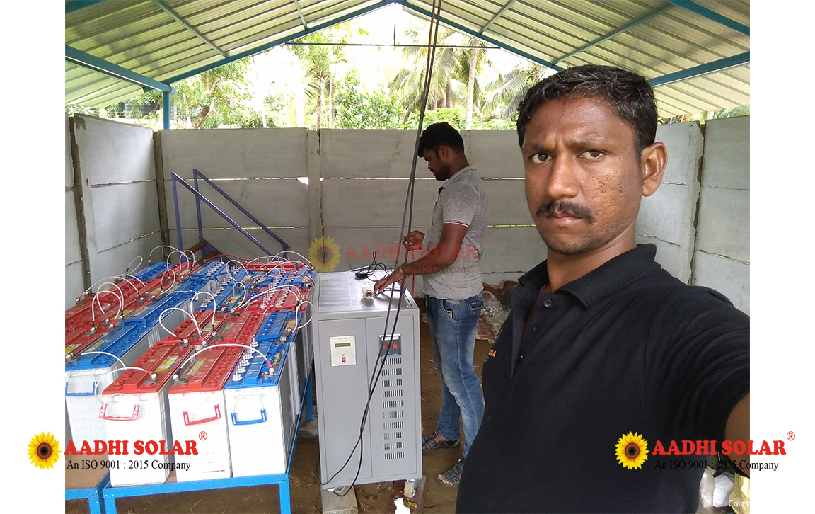 Aadhi Solar Power Plant On Grid